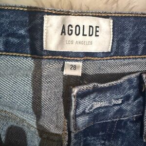 Agolde Dark Blue Women's Jeans